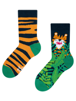 Lustige Kindersocken Tiger