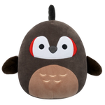 Squishmallows Theodore der dunkeltaupefarbene Roadrunner, 20 cm
