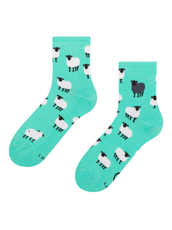Lustige Crewsocken Schwarzes Schaf