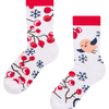 Lustige warme Socken für Kinder Winterbeeren