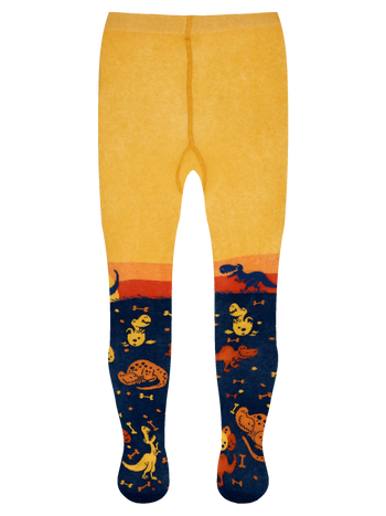 Lustige Strumpfhosen für Kinder Welt der Dinosaurier