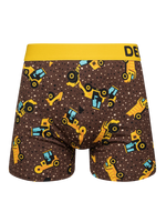 Lustige Boxershorts für Männer Schwere Maschinen