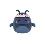 Squishmallows Tyrone der Marine-Mistkäfer mit Blumenkrone, 20 cm