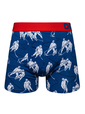 Lustige Boxershorts für Männer Eishockey