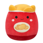 Squishmallows Ansel die rote Tüte Kartoffelchips, 20 cm