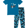 Lustiger Pyjama für Männer Wolf und Mond