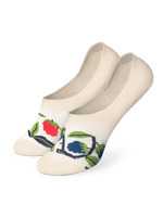Lustige No-Show-Socken Himbeeren