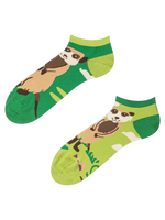 Lustige Knöchelsocken Erdmännchen