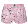 Lustige Damenshorts Rosa Dalmatiner