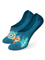 Lustige No-Show-Socken Kluge Eule