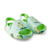 Lustige chunky Baby-Clog-Sandalen Die surfende Schildkröte