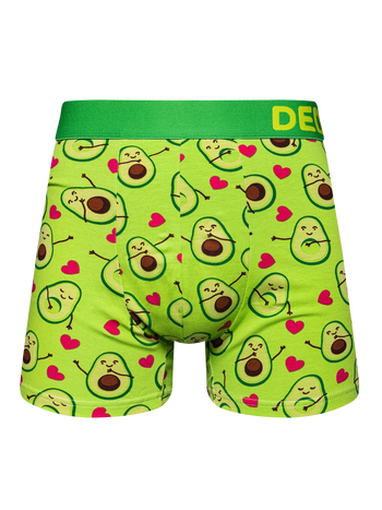 Lustige Boxershorts für Männer Avocado-Liebe