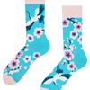 Lustige Socken Sakura und Reiher