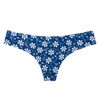Lustige Brasilianische Damenschlüpfer Blaudruck