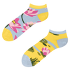 Lustige Knöchelsocken Seerose
