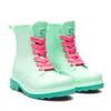 Helle Minze Regenstiefel für Kinder