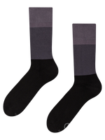 Warme Socken Schwarz Dreifarbig