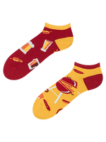 Lustige Knöchelsocken Bier und Barbecue