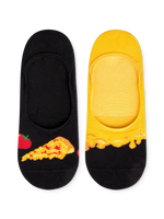 Lustige No-Show-Socken Käsepizza