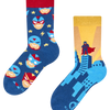 Lustige Kindersocken Superheld