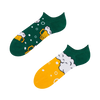 Lustige Sneakersocken Bier und Seifenblasen
