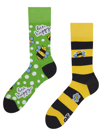 Lustige Socken Bienen