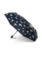 Lustiger Regenschirm Sturm