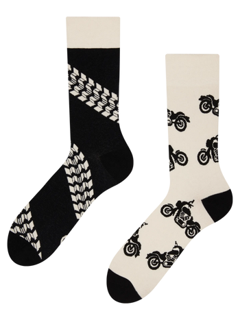 Lustige Socken Motorrad