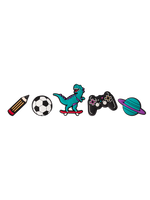 Lustige Schnürsenkelanhänger Spielen 5er-Pack