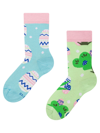 Lustige Kindersocken Finde das Ei
