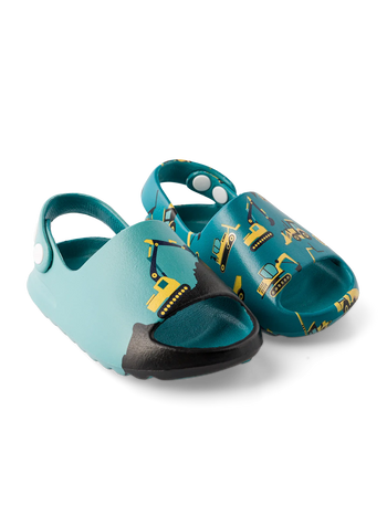Lustige chunky Baby-Clog-Sandalen Bagger