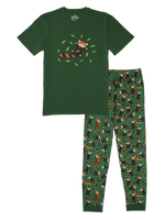 Lustiger Pyjama für Männer Roter Panda
