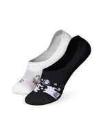 Lustige No-Show-Socken Schläfrige Kätzchen