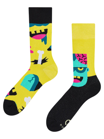 Lustige Socken Zombie