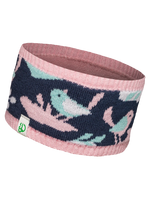 Lustiges gestricktes Damenstirnband Wintervögel