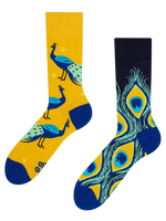 Lustige Socken Pfau