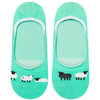 Lustige No-Show-Socken Schwarzes Schaf