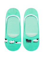 Lustige No-Show-Socken Schwarzes Schaf