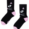 Lustige warme Socken für Kinder Katzenblick