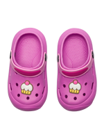 Violette Clog-Sandalen für Kinder