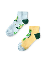 Lustige Knöchelsocken für Kinder Die surfende Schildkröte