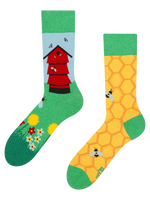 Lustige Socken Bienenstock