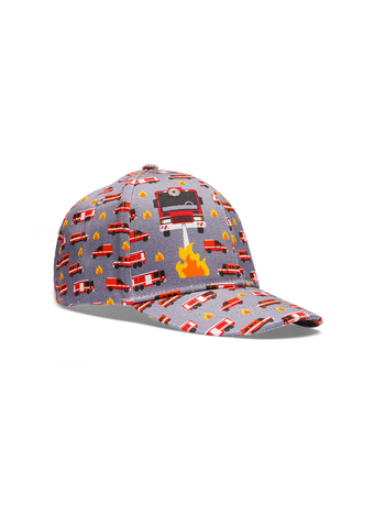 Lustige Kappe für Kinder Feuerwehrleute in Aktion