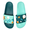 Lustige Pantoletten Muscheln