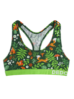 Lustige Damenbralette Waldtiere