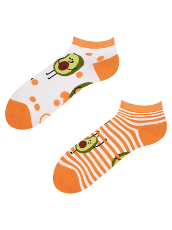 Lustige Knöchelsocken Lustige Avocado