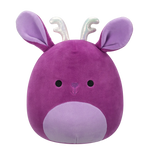 Squishmallows Maria Del Mar die lila Schakalope mit funkelndem Geweih, 20 cm