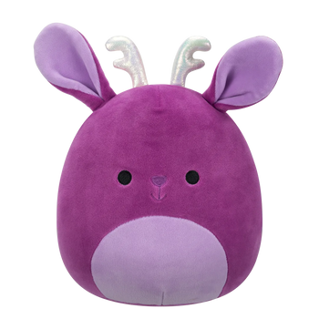 Squishmallows Maria Del Mar die lila Schakalope mit funkelndem Geweih, 20 cm
