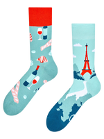 Lustige Socken Frankreich