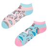 Lustige Knöchelsocken Regenbogen-Einhorn